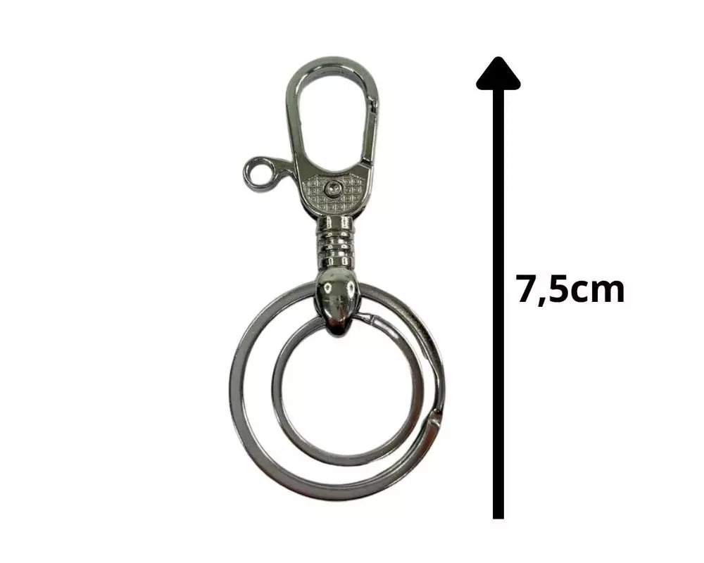CHAVEIRO  MOSQUETAO METALICO